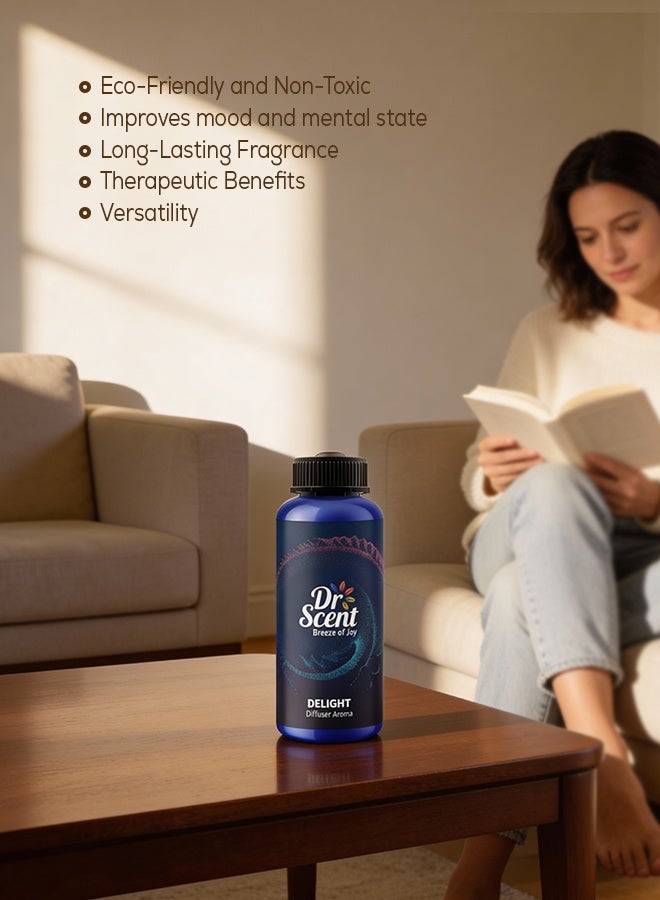 Dr Scent Breeze of Joy Premium Diffuser Aroma Oil Delight | Bright citrus opening, Aromatic freshness, & smooth woody elegance Fragrance, Perfect for Offices, Homes,Spa,Hotel Rooms & Lobbies - Image 4